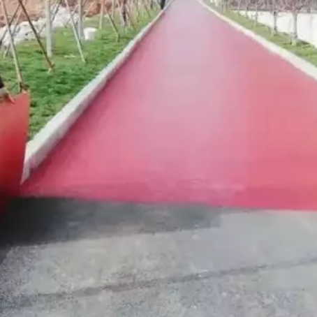 泰州​ 彩色路面喷涂翻新是一种低成本